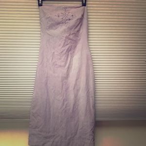 Summer strapless Rebecca Taylor dress